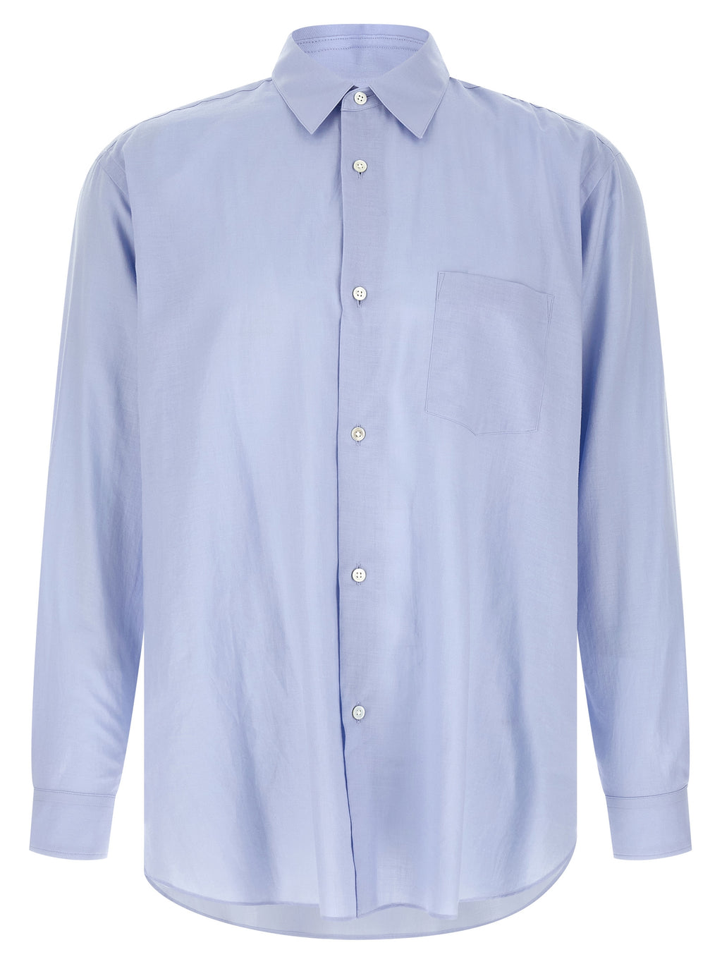 Blue Cotton Blouse