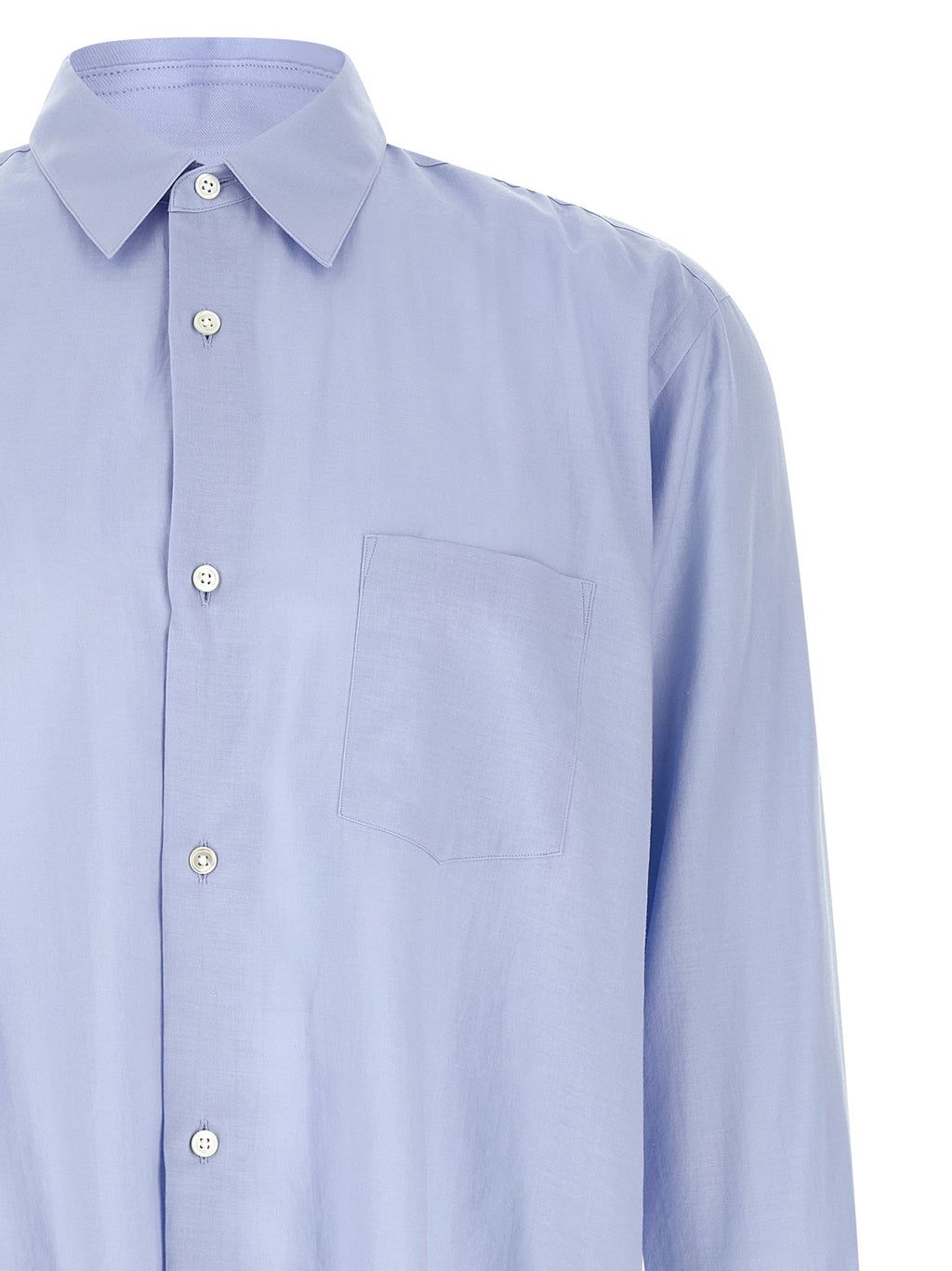 Blue Cotton Blouse