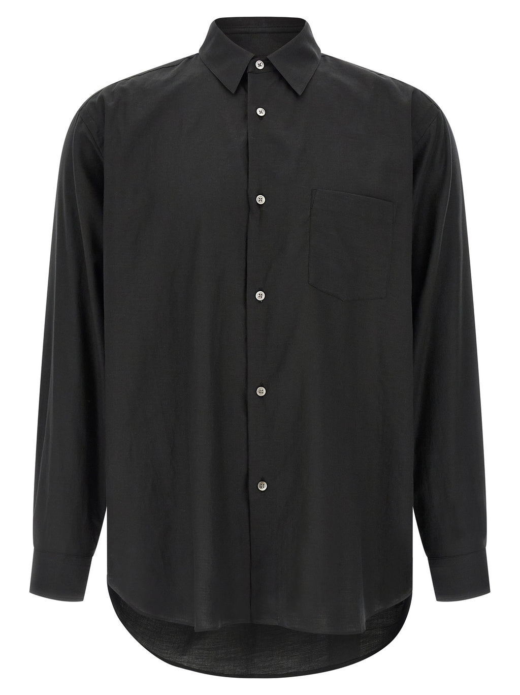 Black Cotton Blouse