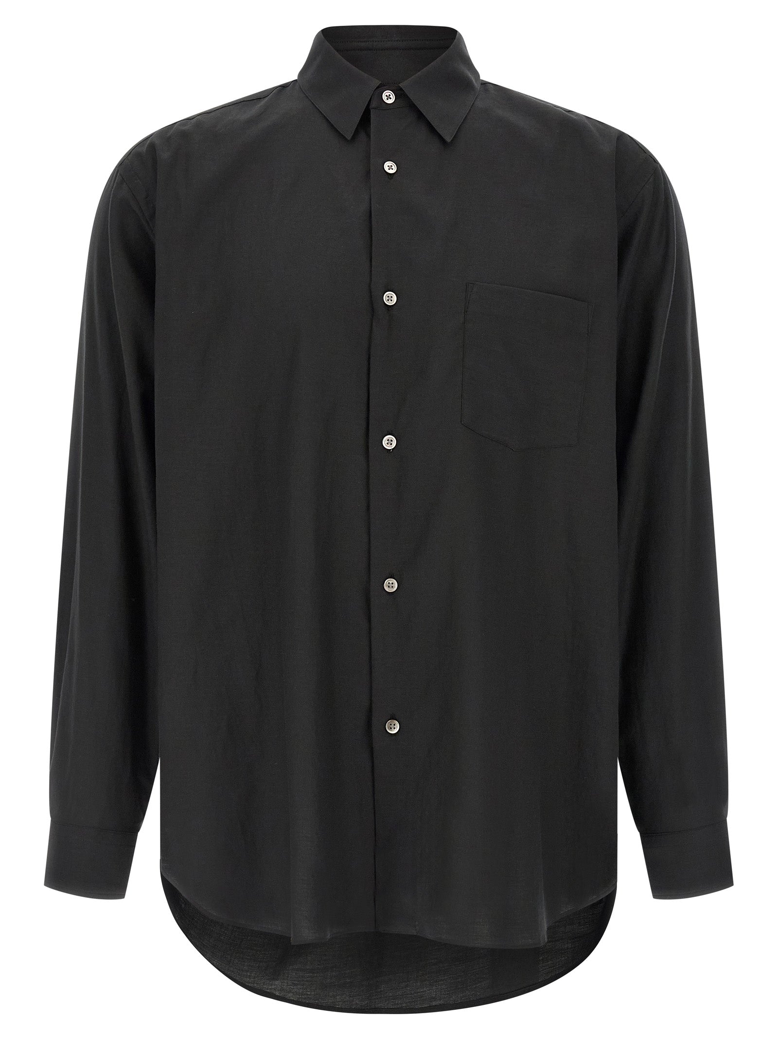Black Cotton Blouse