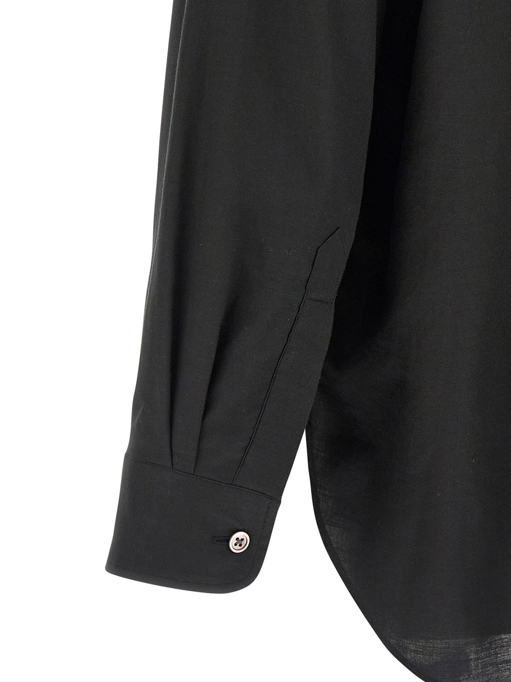 Black Cotton Blouse