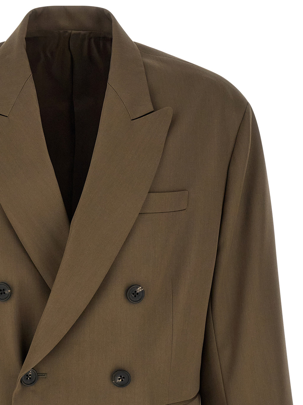 Bicolor Wool Blazer