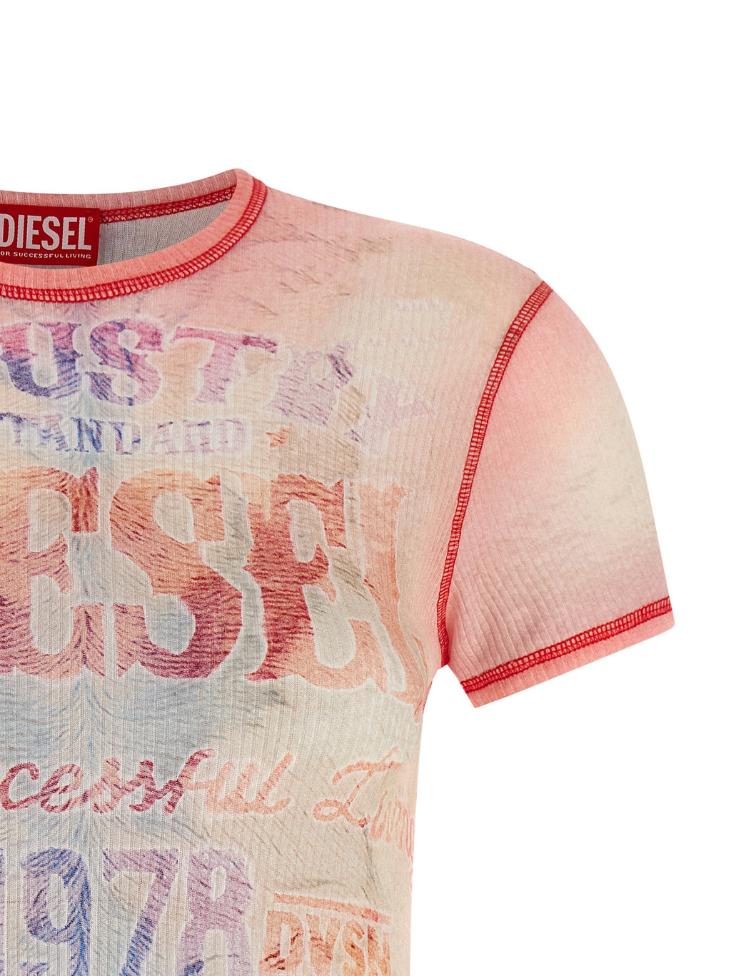 Multicolor Cotton T-Shirt