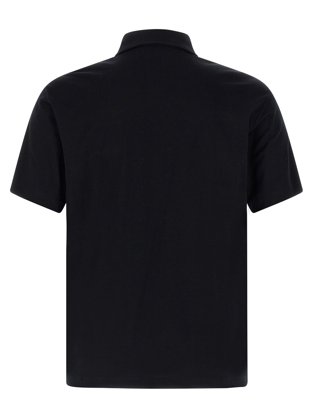 Blue Cotton Polo Shirt
