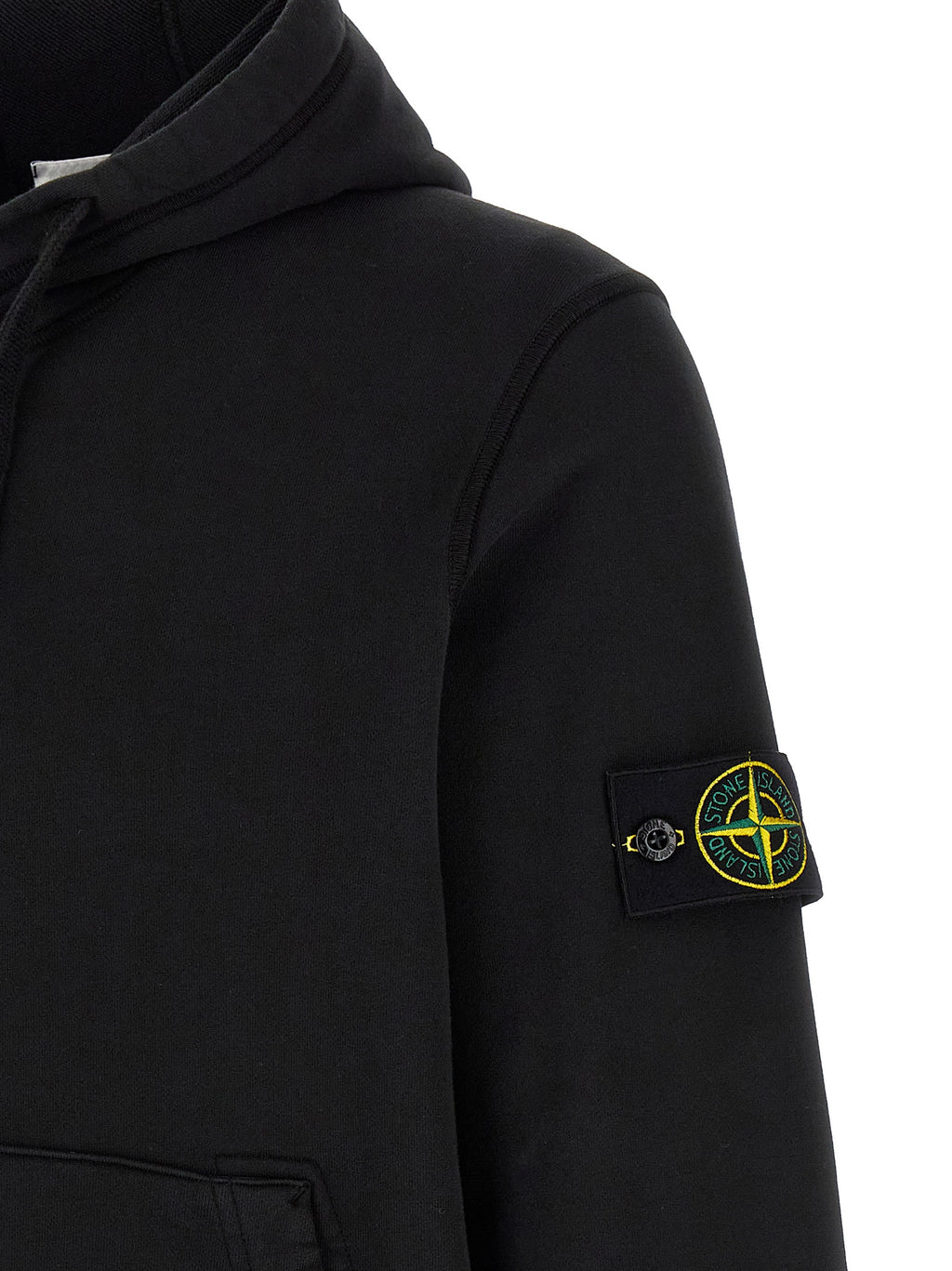 Black Cotton Sweatshirt