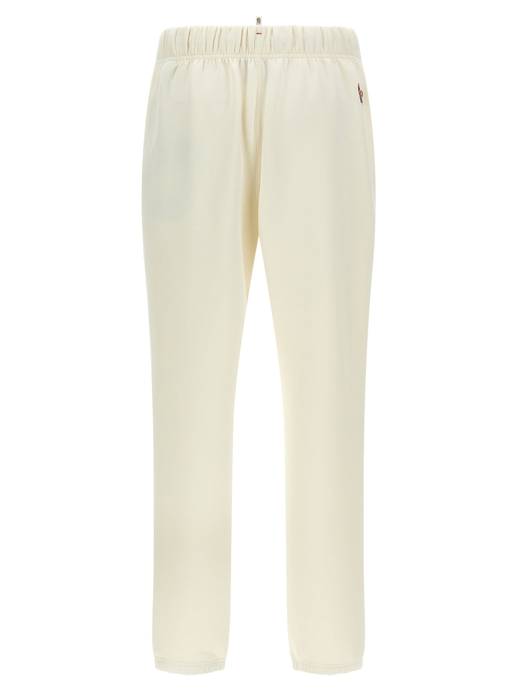 White Polyester Joggers (Workout Pants)