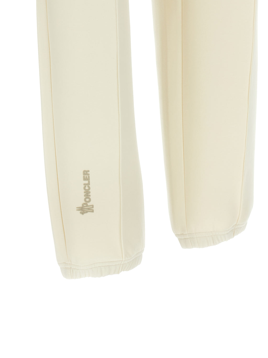 White Polyester Joggers (Workout Pants)
