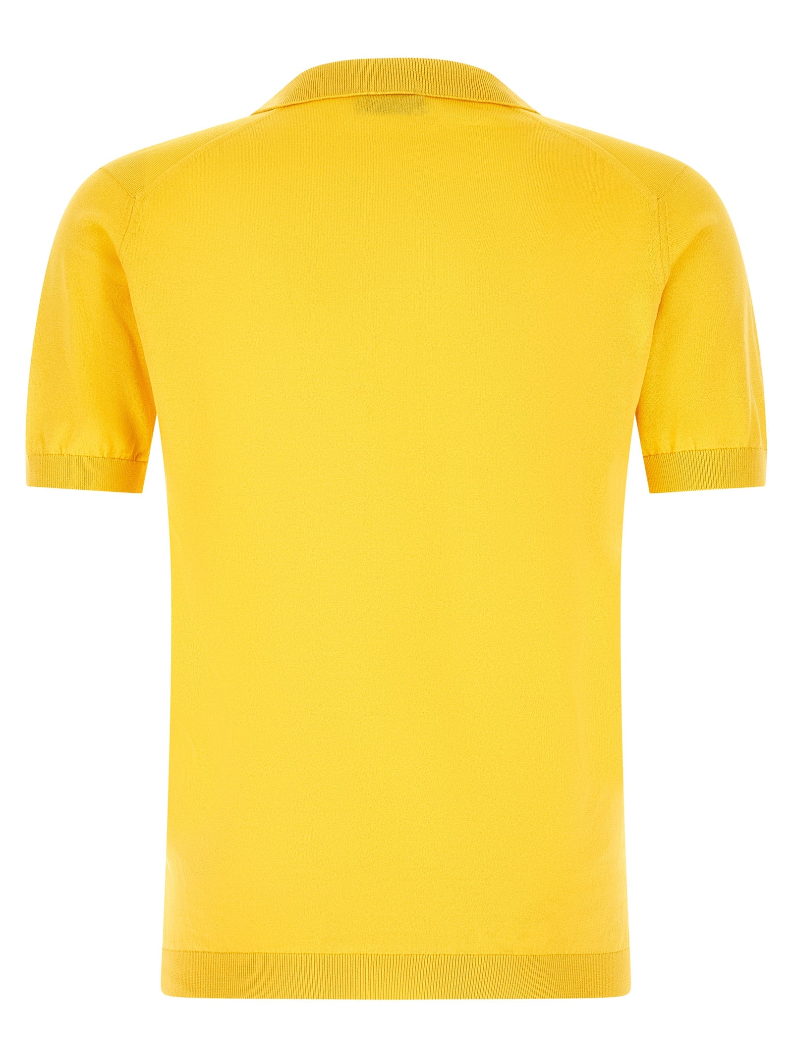 Bicolor Cotton Polo Shirt