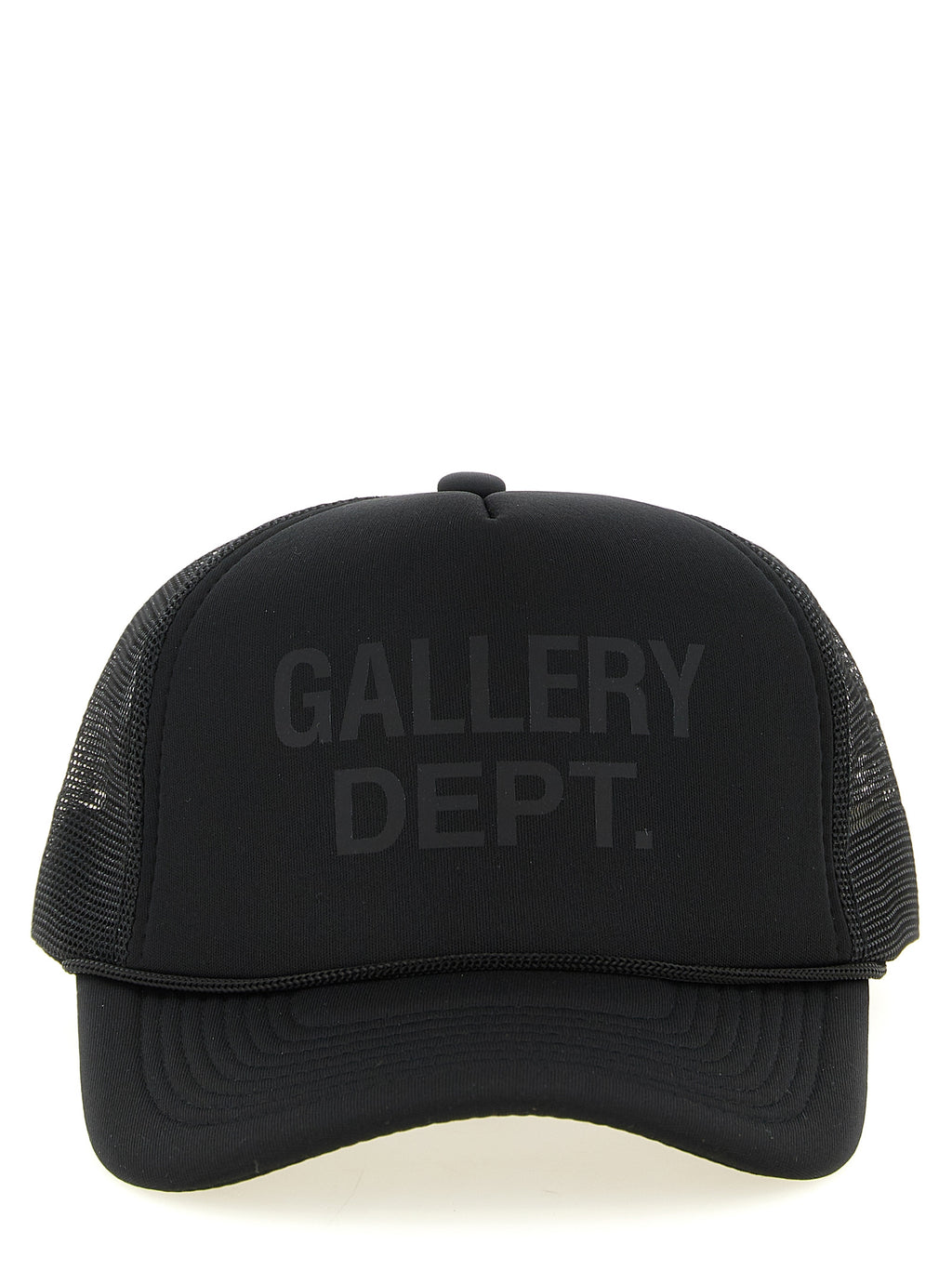 Black Rubber Cap (Baseball Hat)