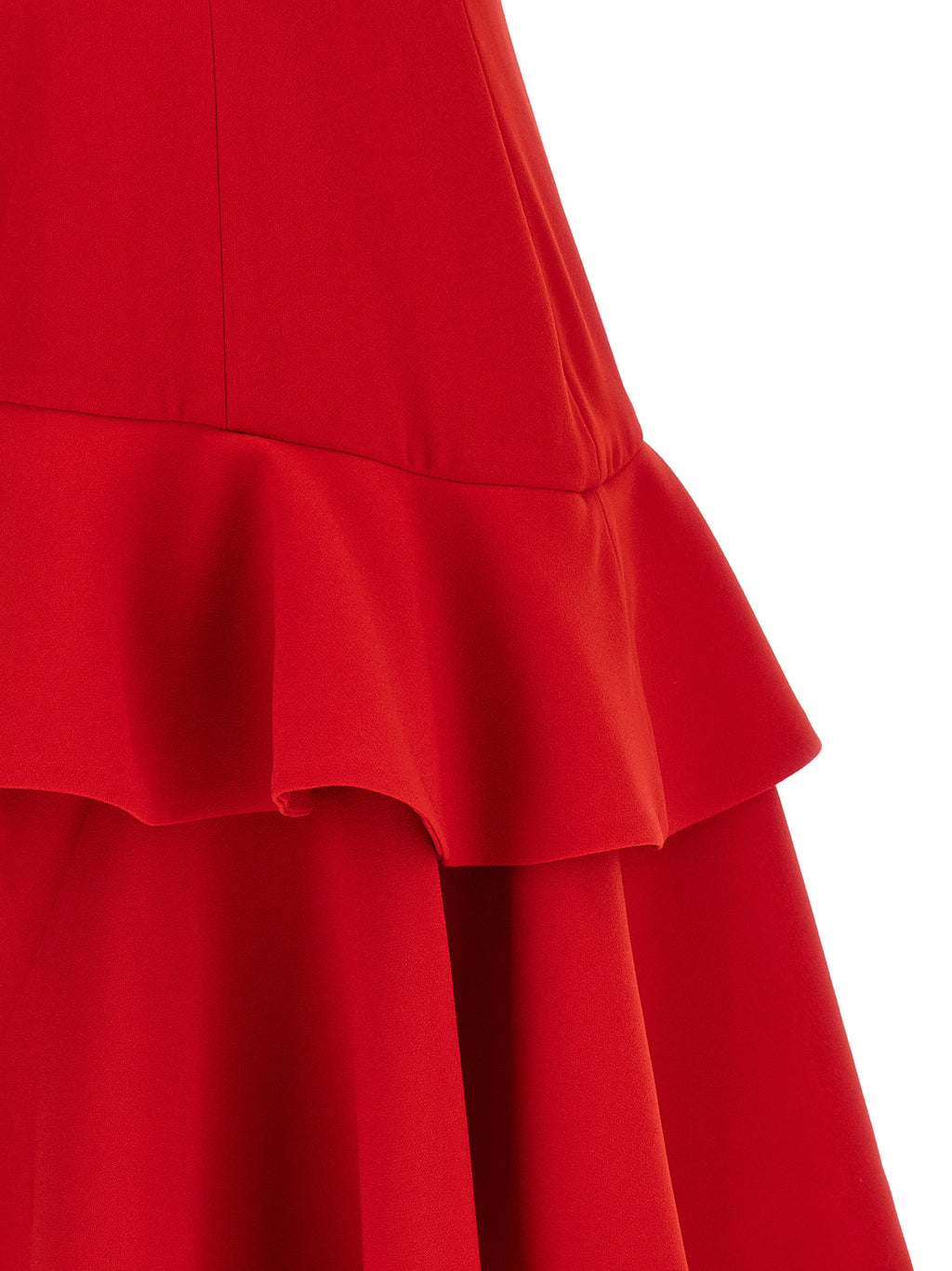 Multicolor Polyester Midi Dress