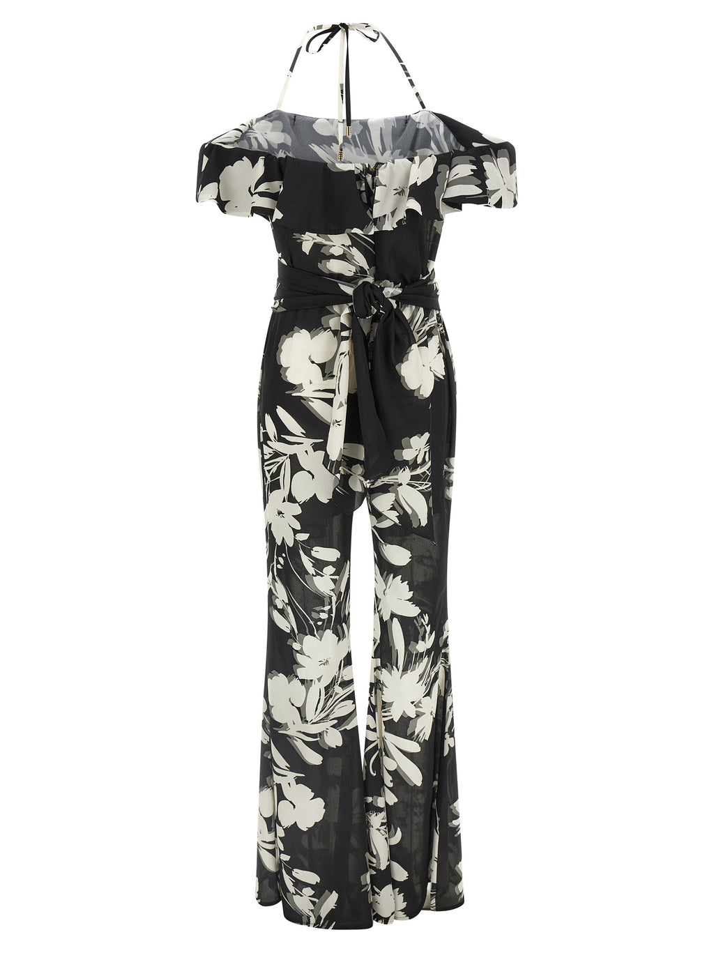 Bicolor Polyester Jumpsuit