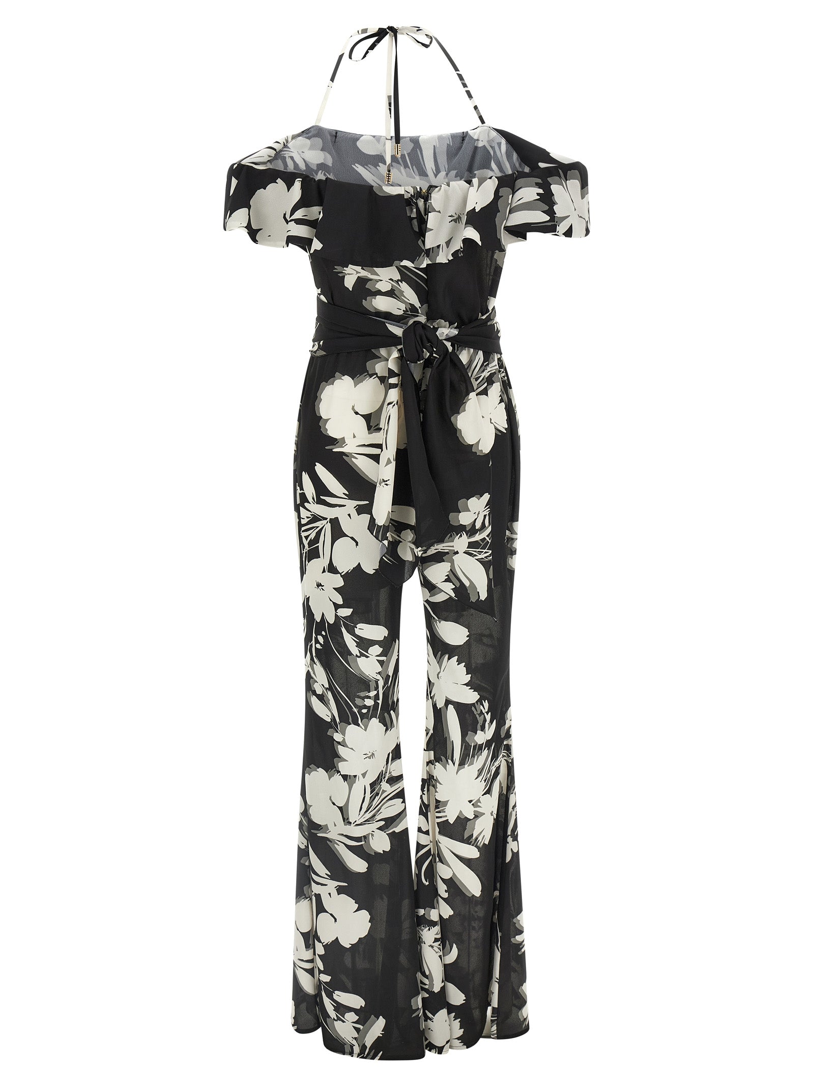 Bicolor Polyester Jumpsuit