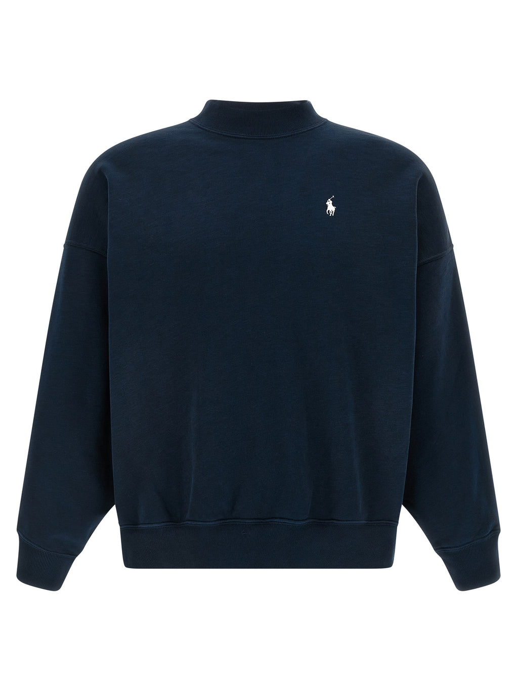 Blue Cotton Sweatshirt