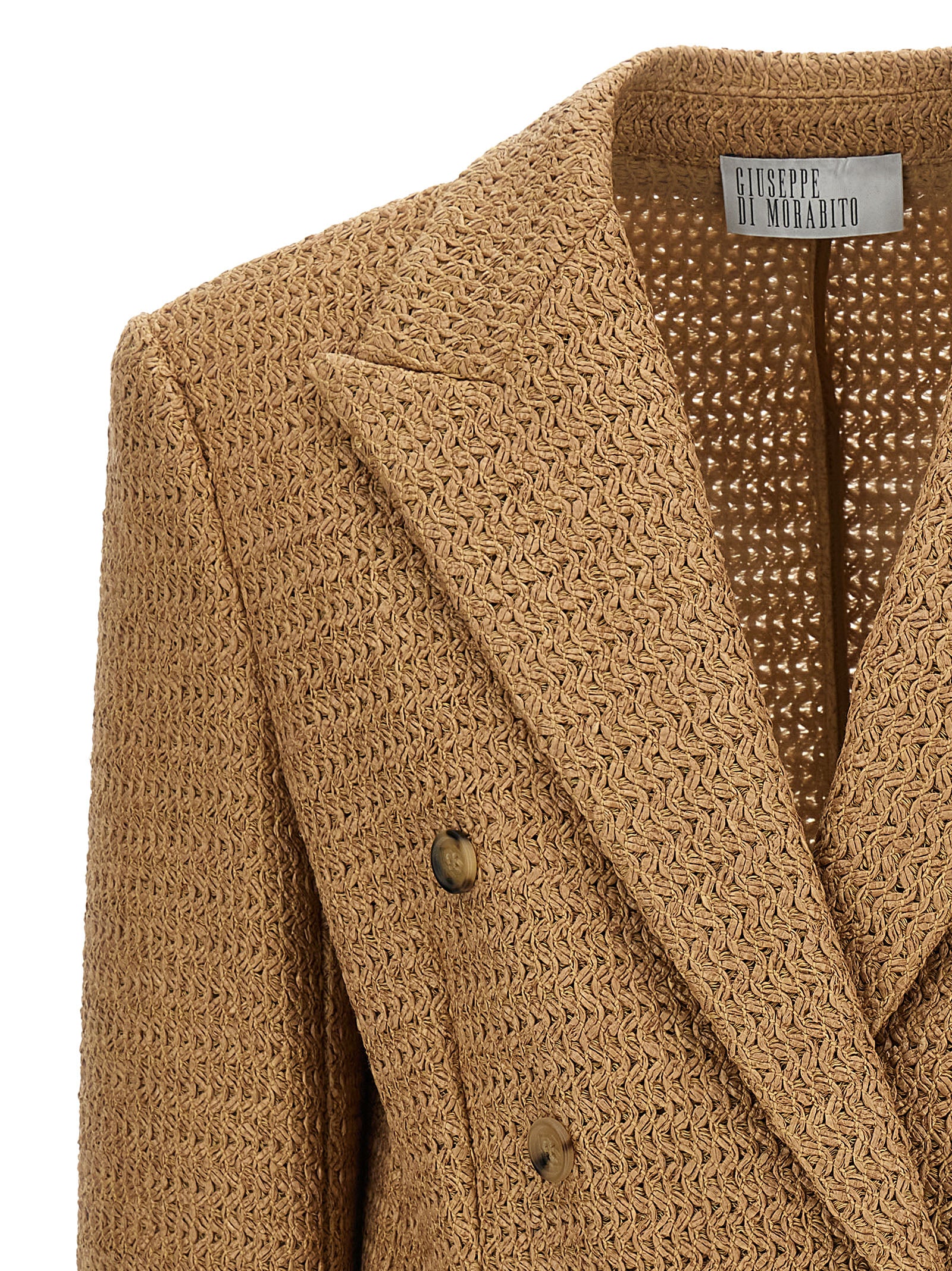 Beige Polyamide Blazer