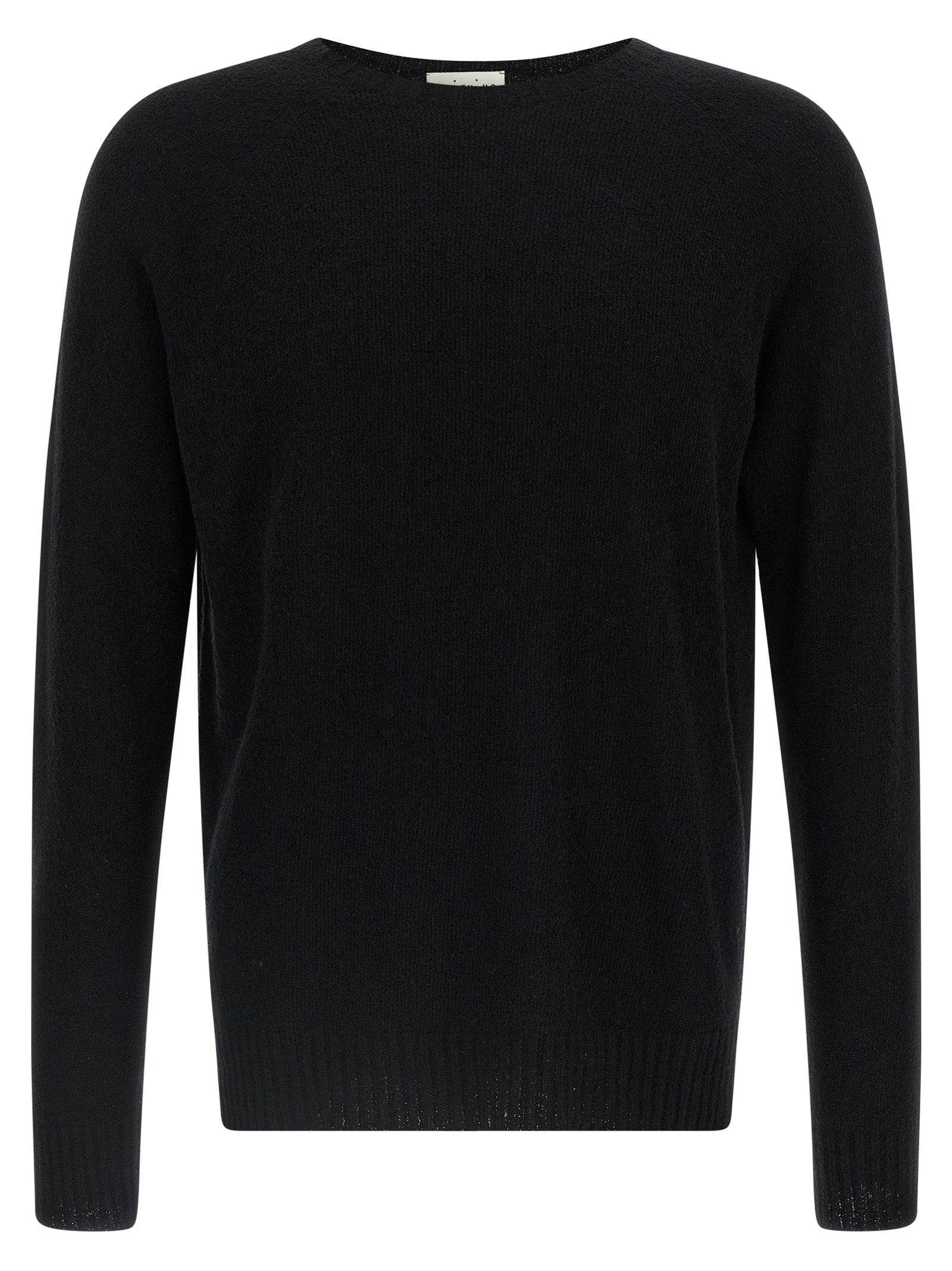 Black Cotton Cardigan