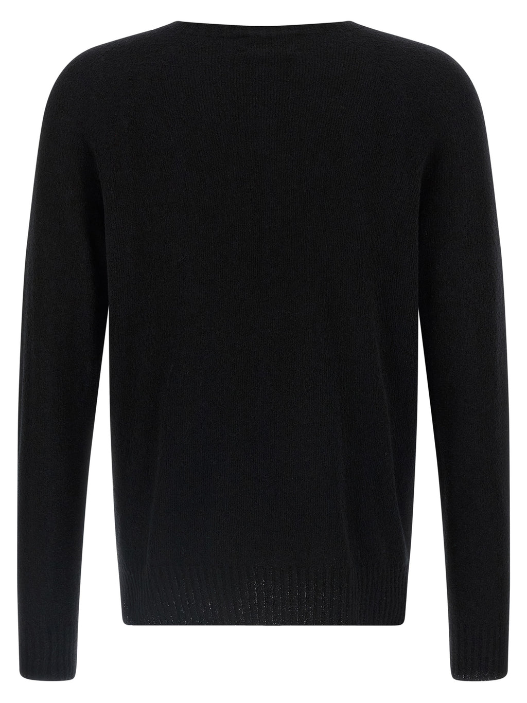 Black Cotton Cardigan