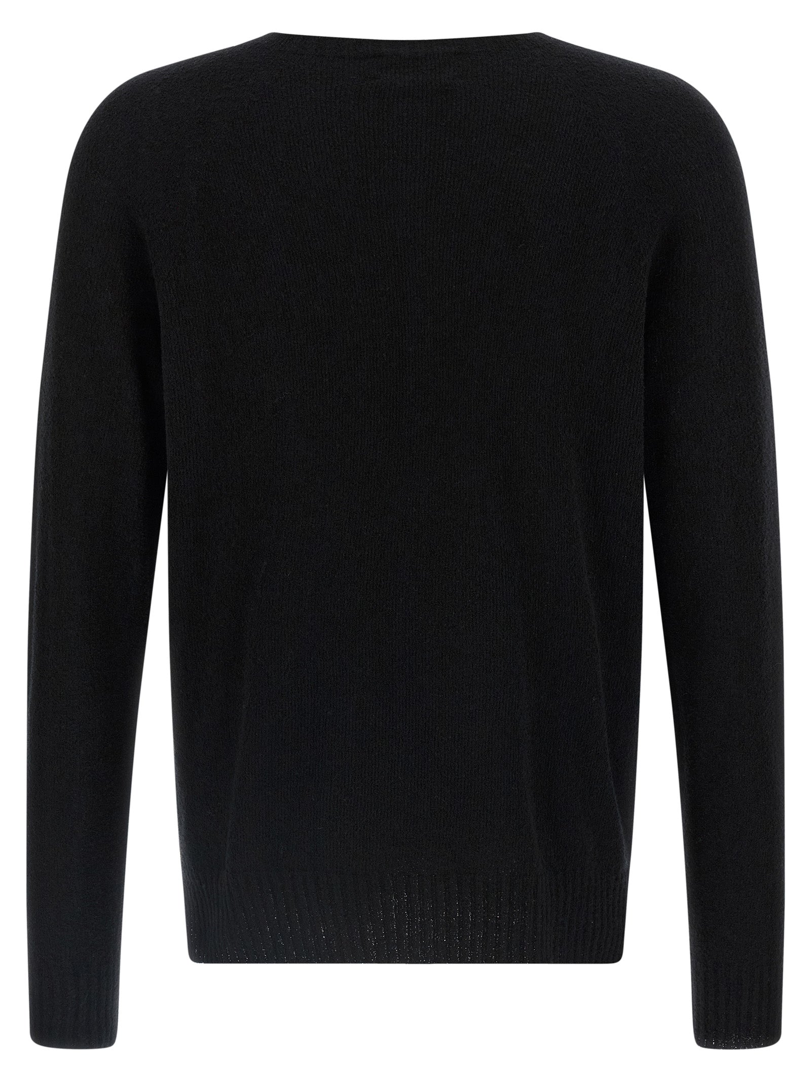 Black Cotton Cardigan