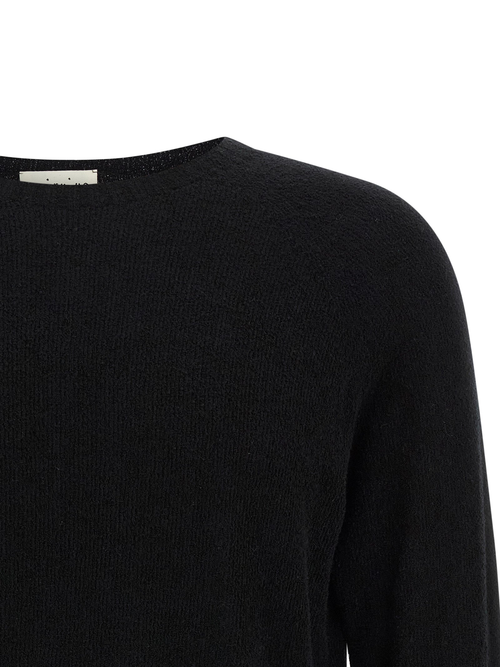 Black Cotton Cardigan