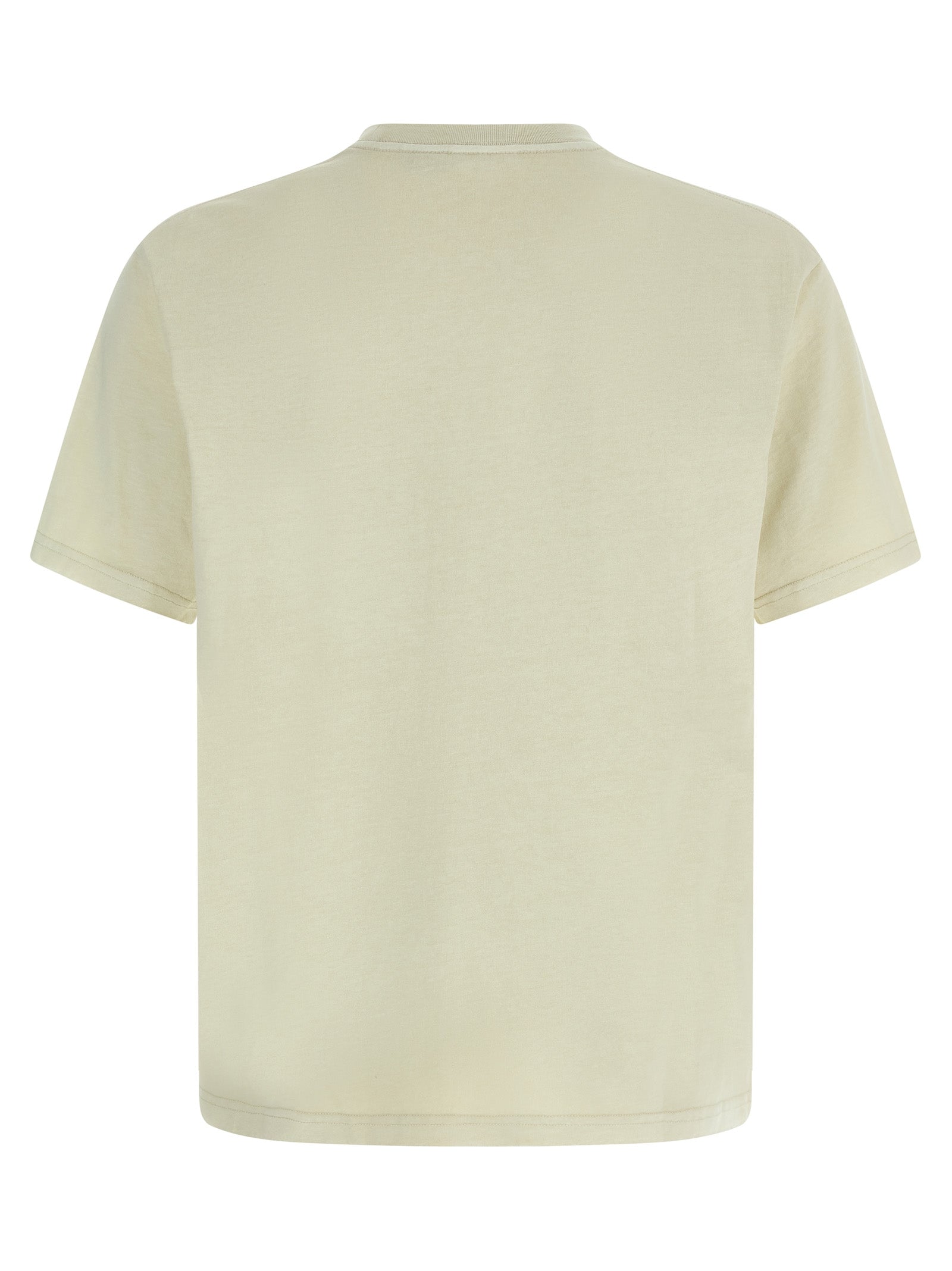 Beige Cotton T-Shirt