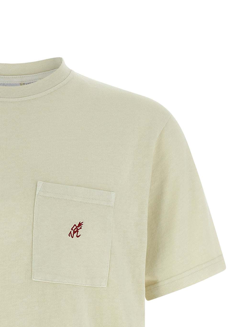 Beige Cotton T-Shirt