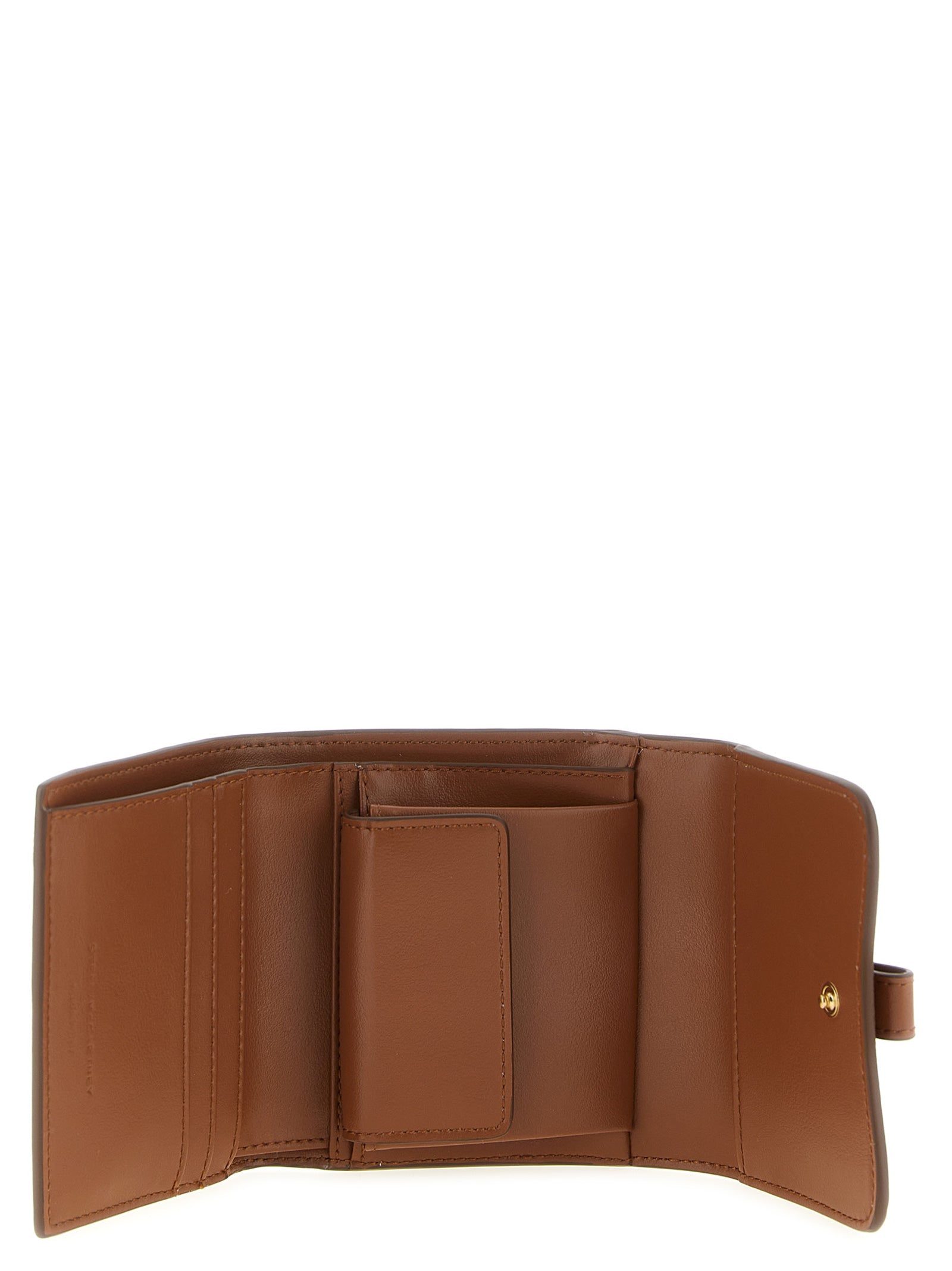 Brown Polyamide Cardholder