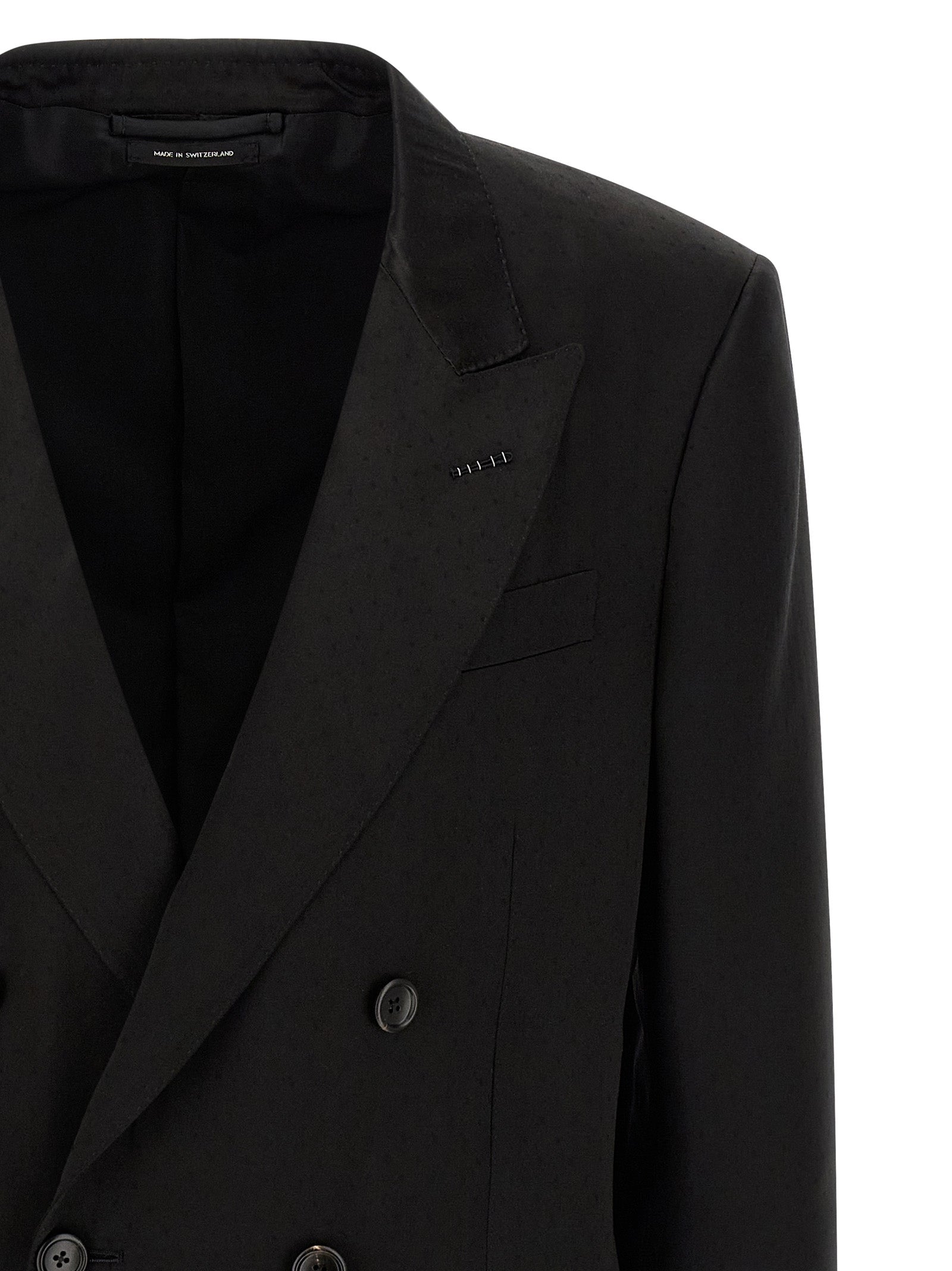 Black Viscose Blazer