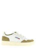 Bicolor Cowhide Low Top Sneakers