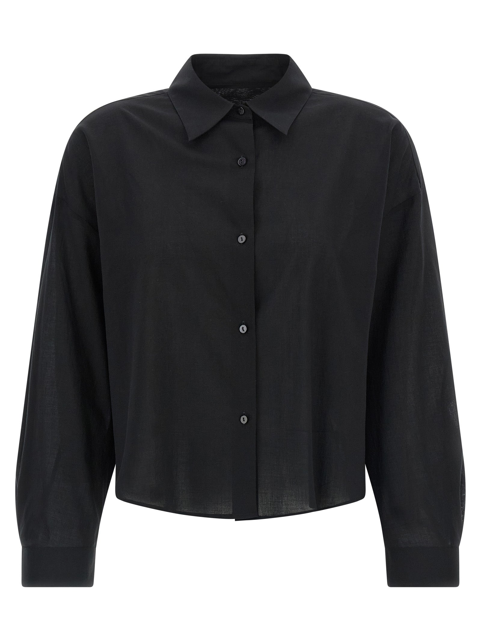 Bicolor Cotton Blouse