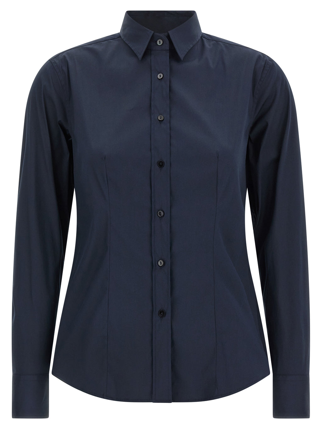 Blue Cotton Blouse