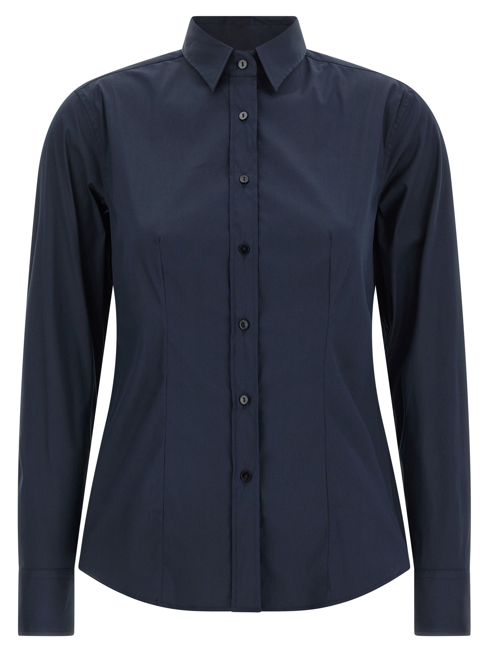 Blue Cotton Blouse