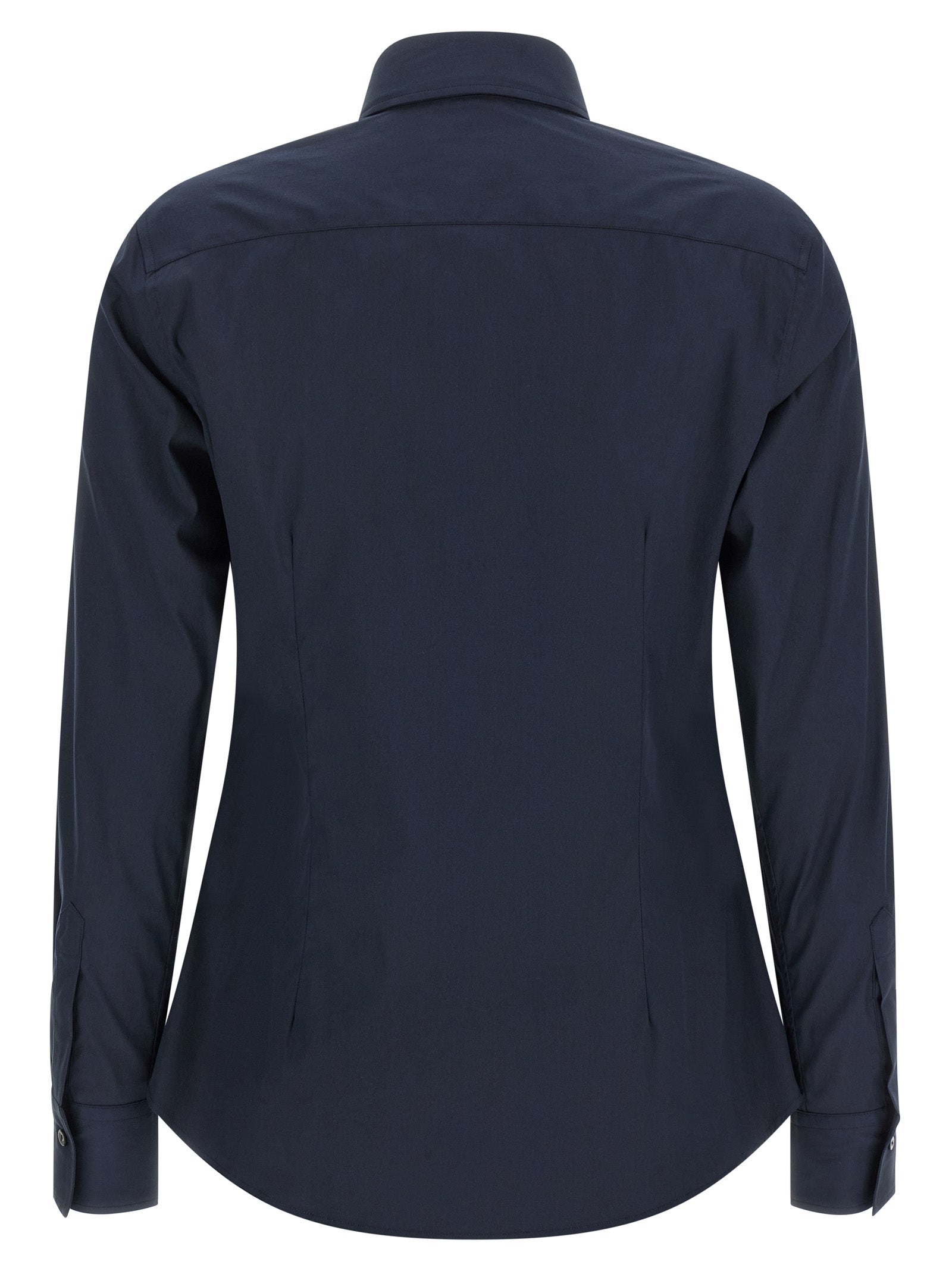 Blue Cotton Blouse