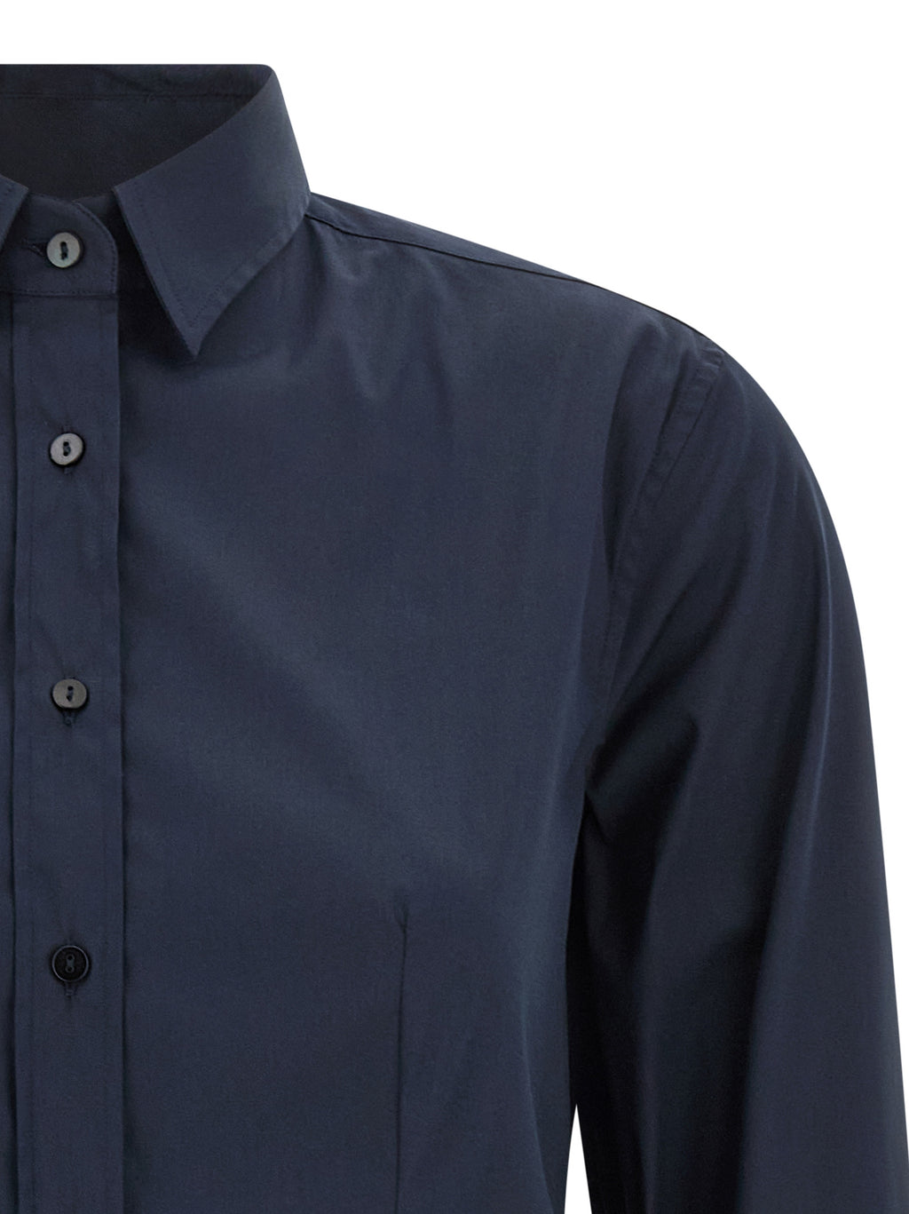Blue Cotton Blouse