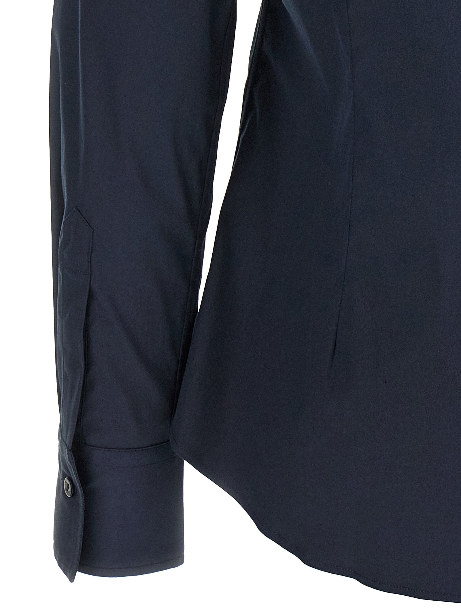 Blue Cotton Blouse