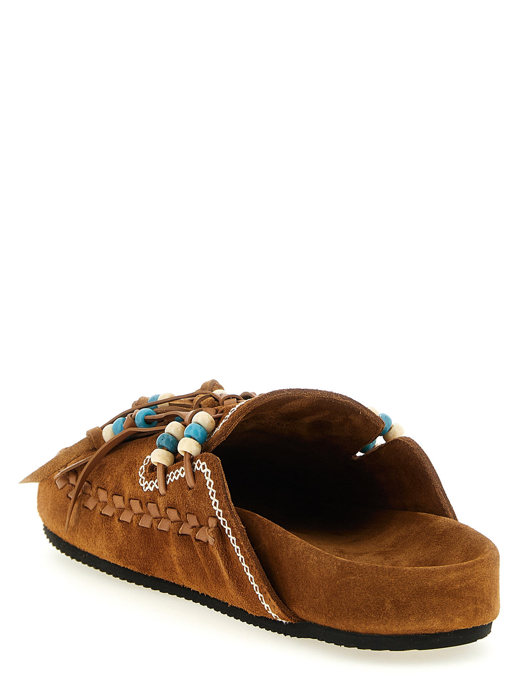 Brown Calfskin Mules