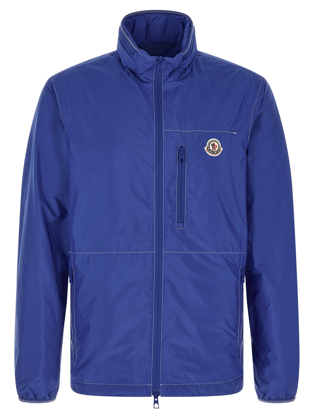Blue Polyamide Shell Jacket