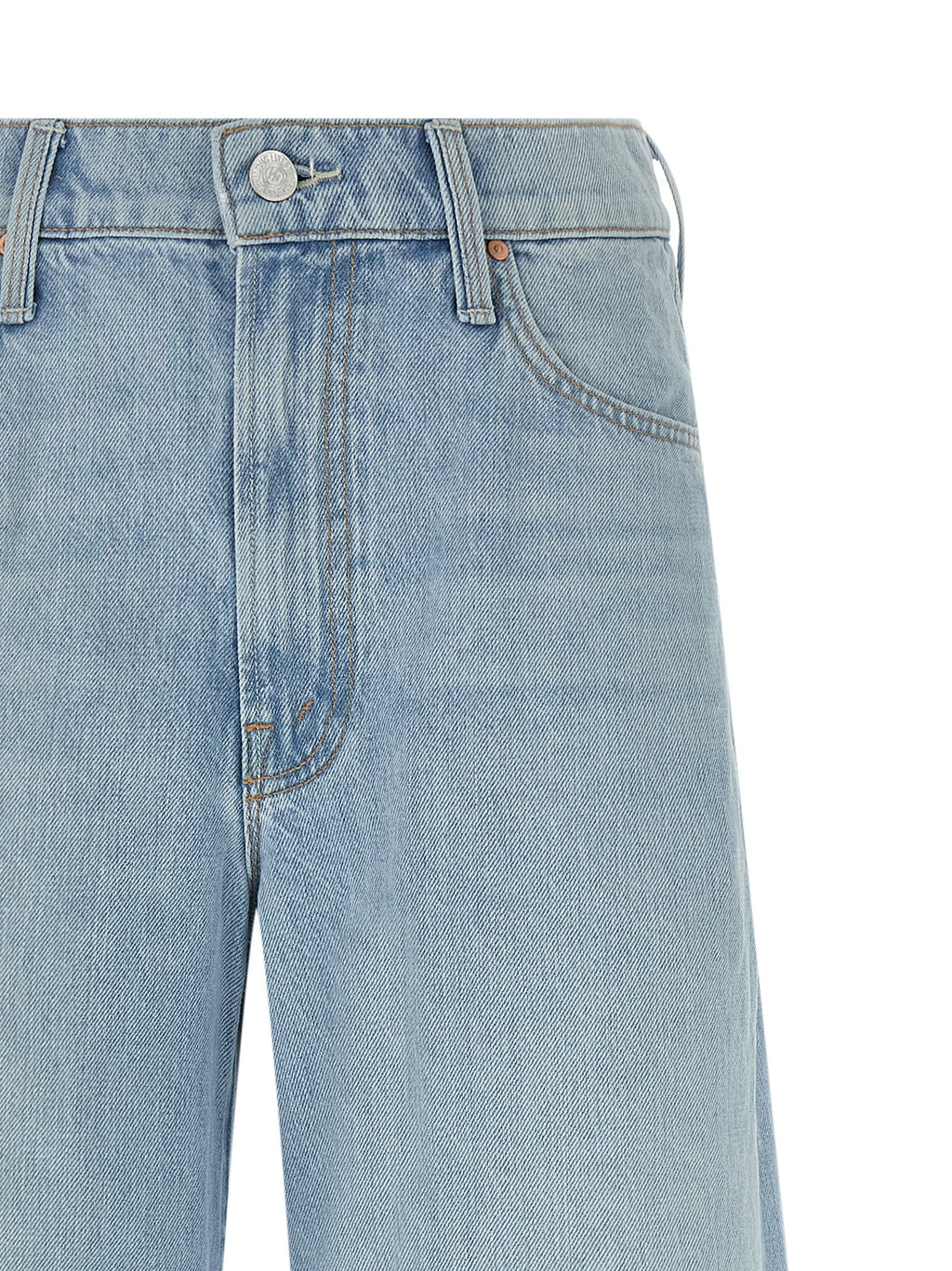 Blue Cotton Jeans Denim