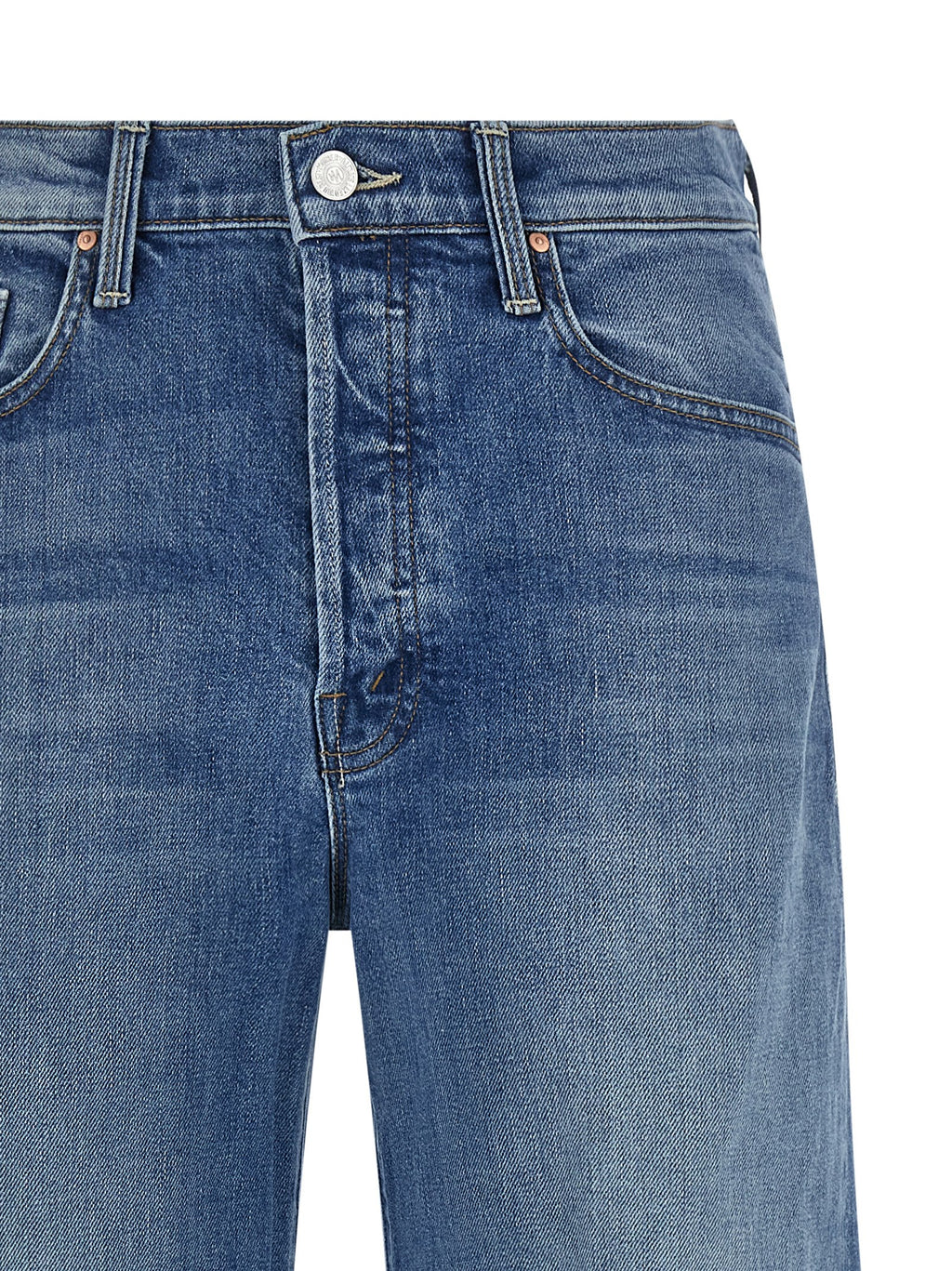 Blue Cotton Jeans Denim