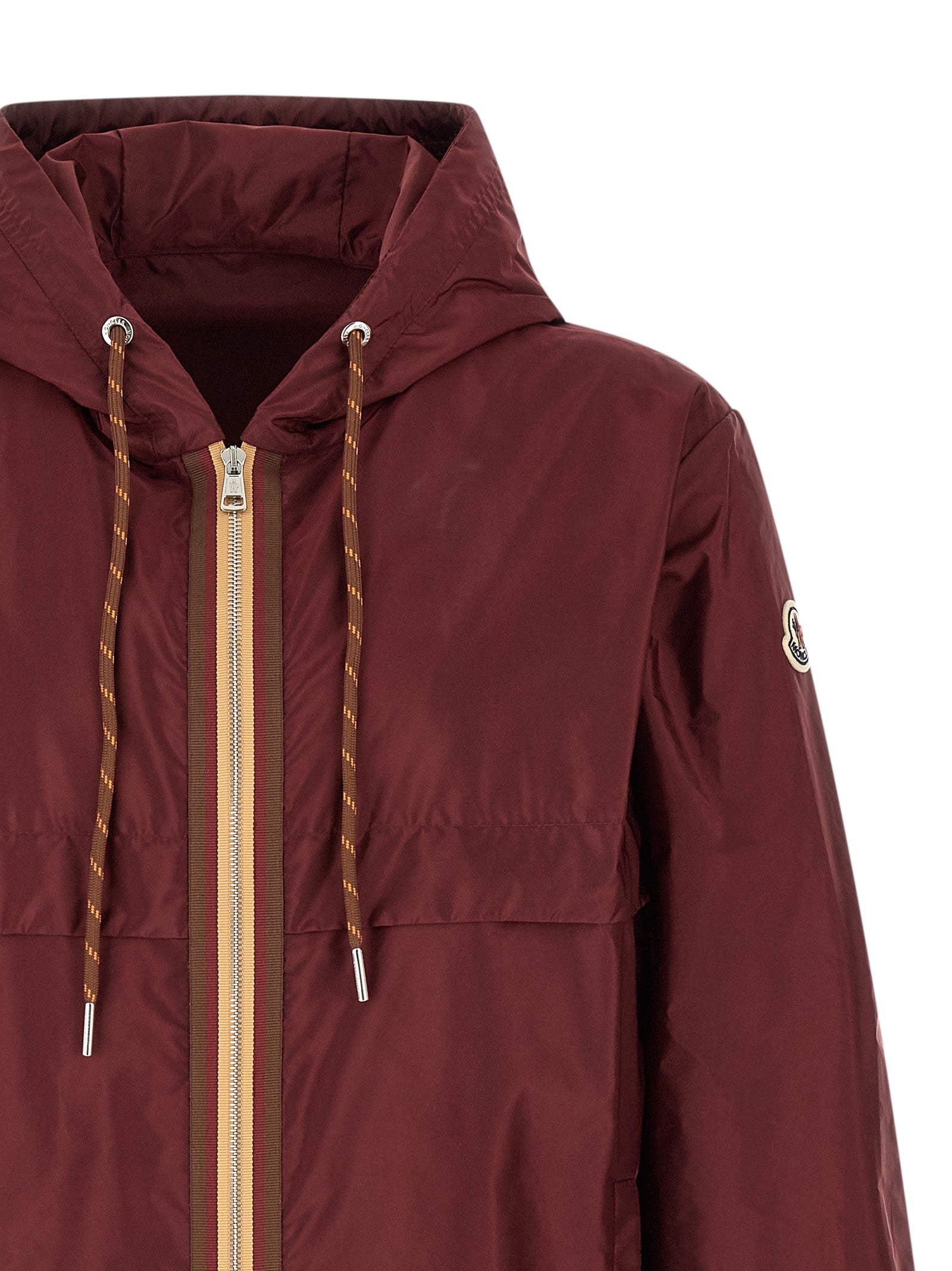 Bordeaux Polyamide Shell Jacket