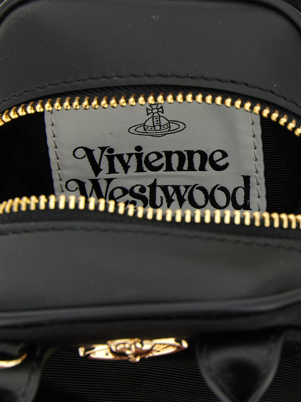 Black Viscose Handbag