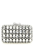 Black Polyester Clutch Bag
