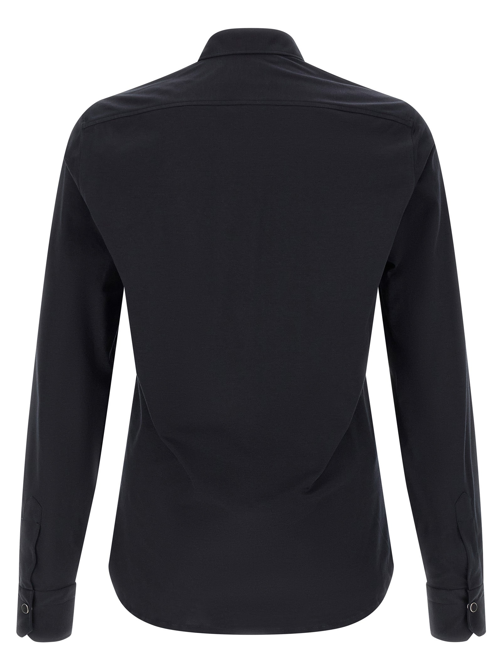 Blue Cotton Blouse
