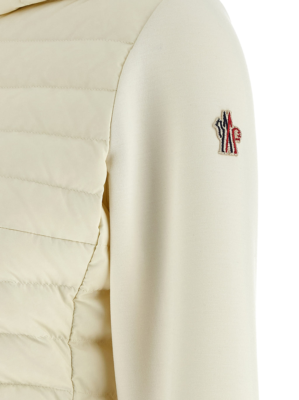 White Polyamide Sweatshirt