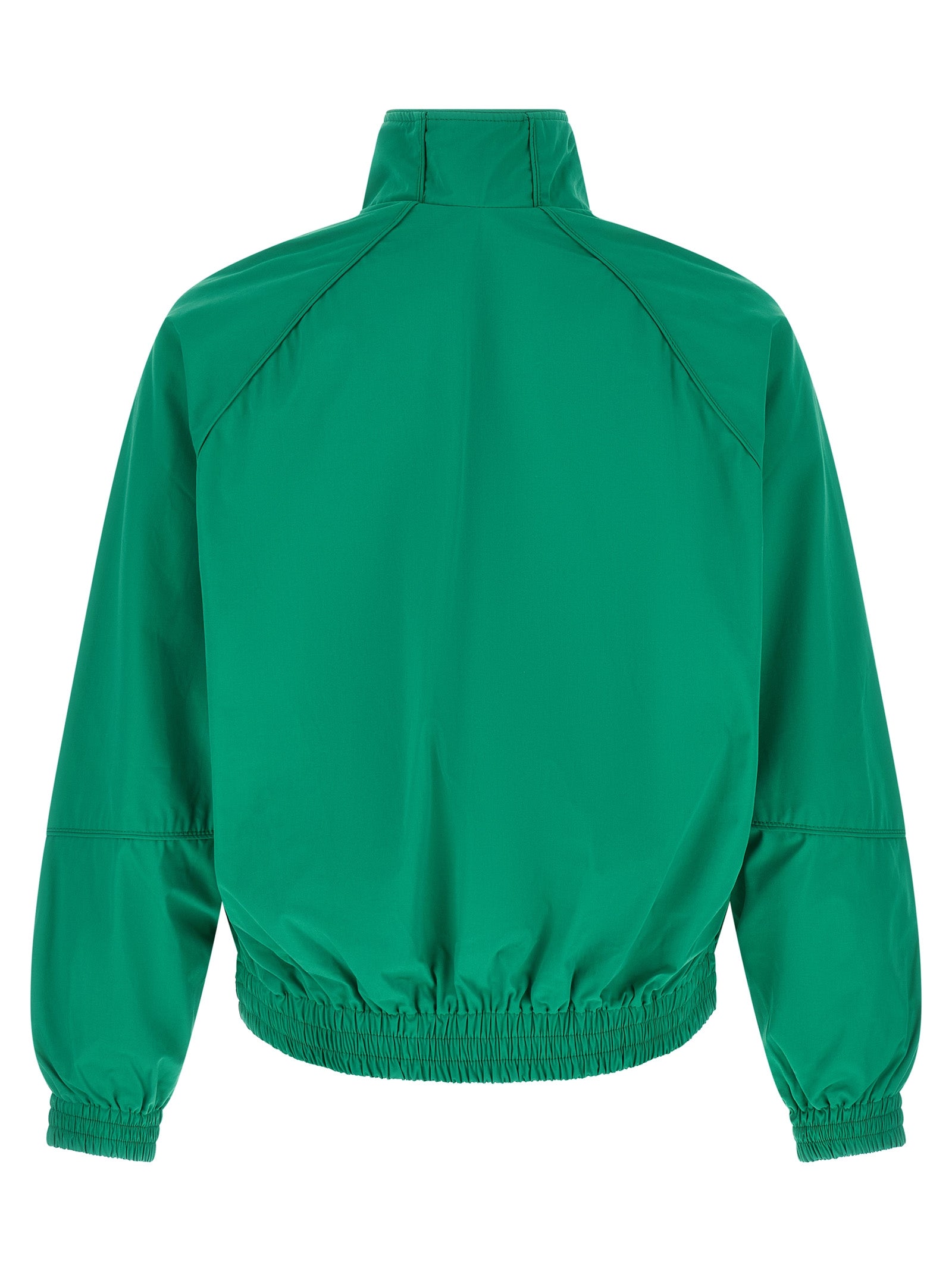 Bicolor Cotton Shell Jacket