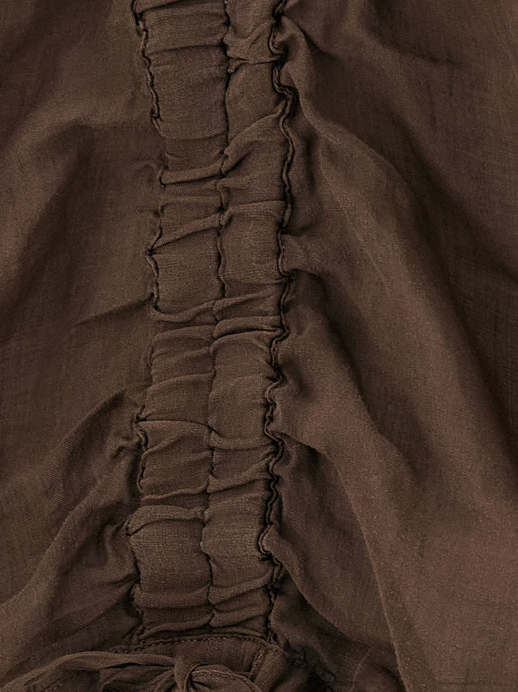 Brown Tencel Blouse