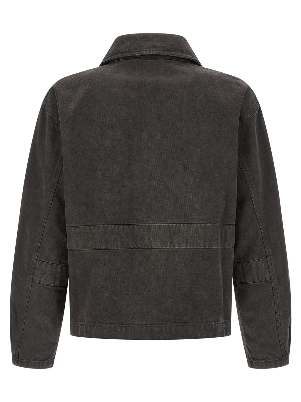 Gray Organic Cotton Denim Jacket