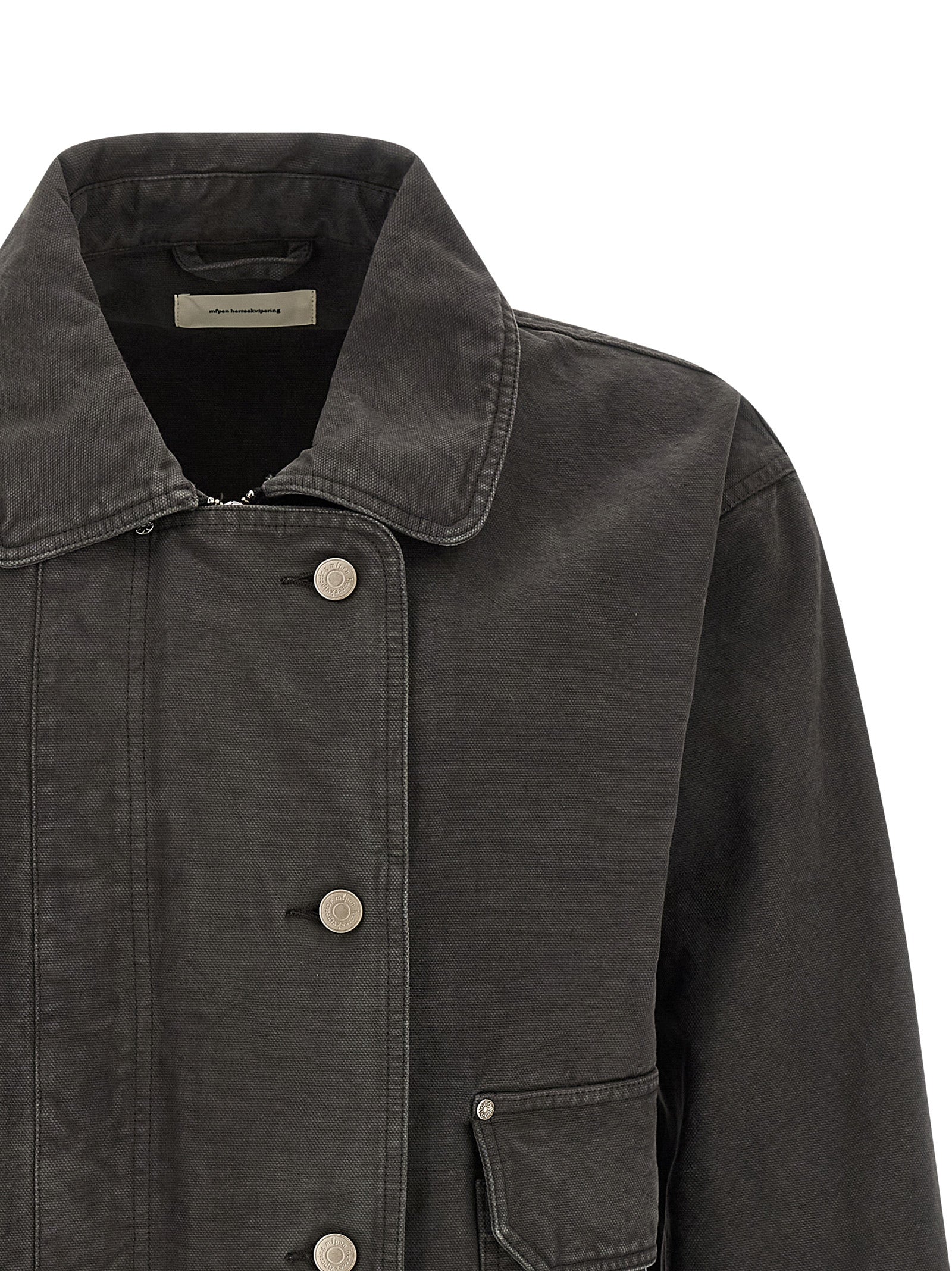 Gray Organic Cotton Denim Jacket