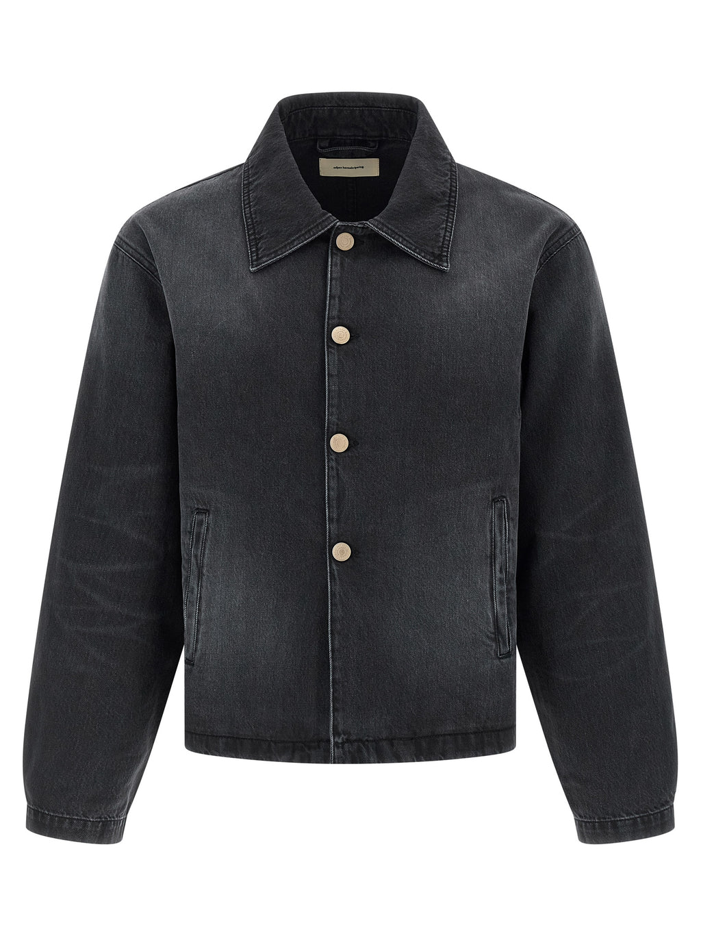 Black Organic Cotton Denim Jacket