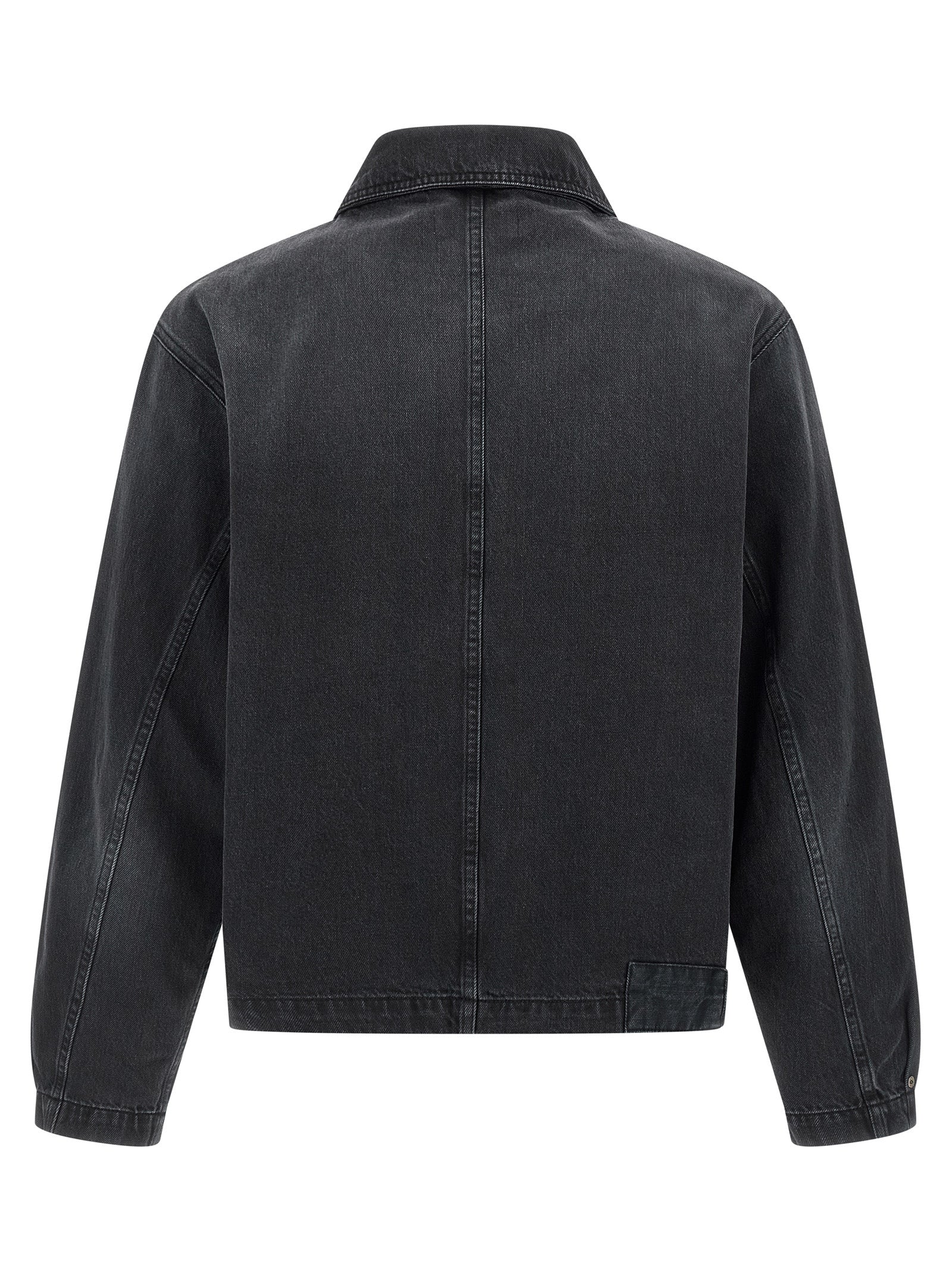 Black Organic Cotton Denim Jacket