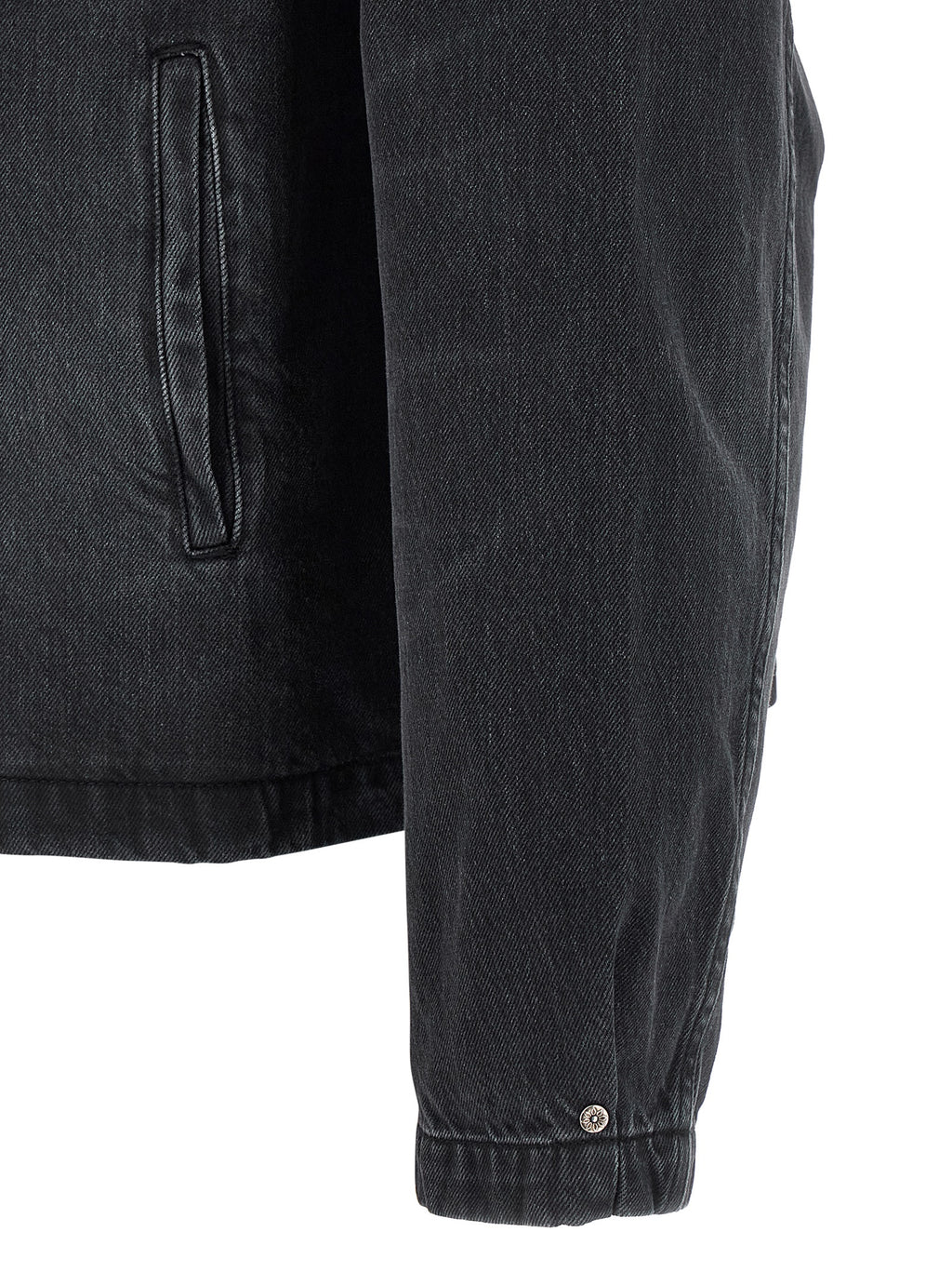 Black Organic Cotton Denim Jacket