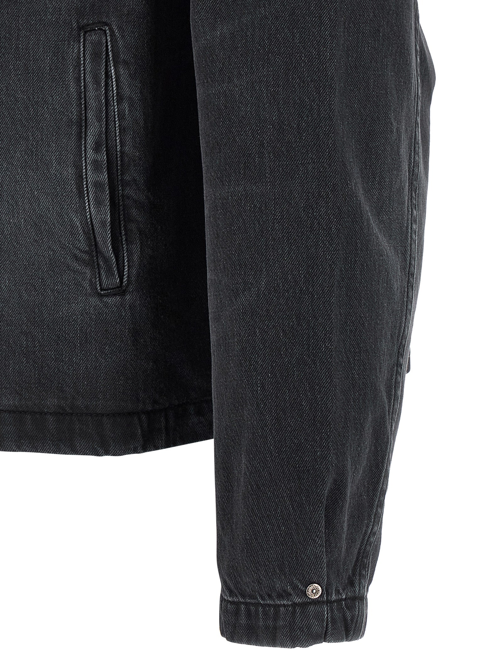 Black Organic Cotton Denim Jacket